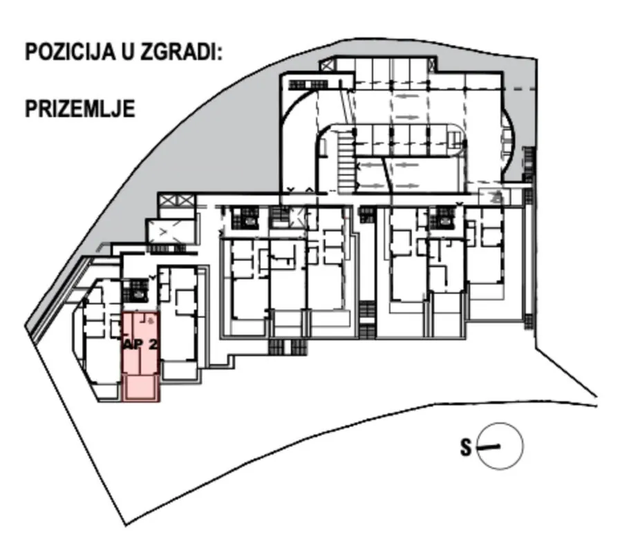 Apartman 2 – prizemlje - Terase Podstrana 
