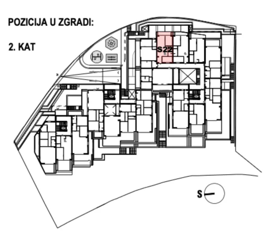 Stan 22 – 2. kat - Terase Podstrana 
