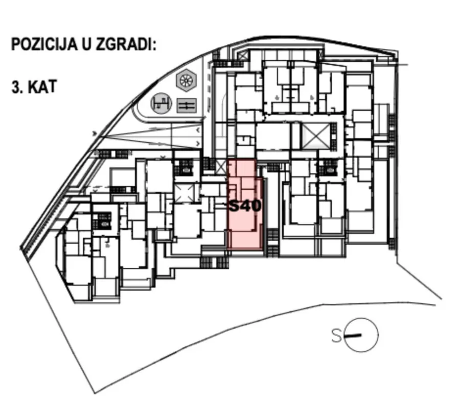 Stan 40 – 3. kat - Terase Podstrana 